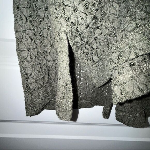 New, Natural Life Button Down Long Sleeve Lace Blouse Shirt Top - Picture 9 of 12